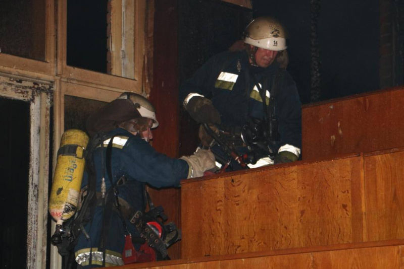 У Києві на Подолі горіла лікарня